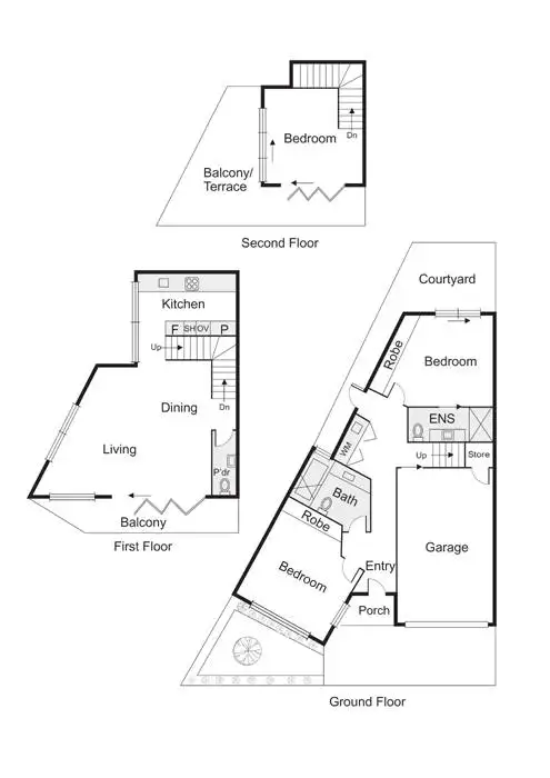 Floorplan of Homely house listing, 205 Esplanade West, Port Melbourne VIC 3207