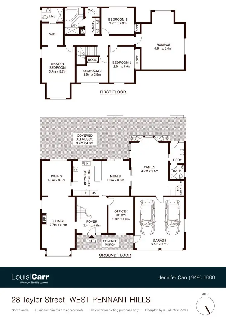 Floorplan of Homely house listing, 28 Taylor Street, West Pennant Hills NSW 2125