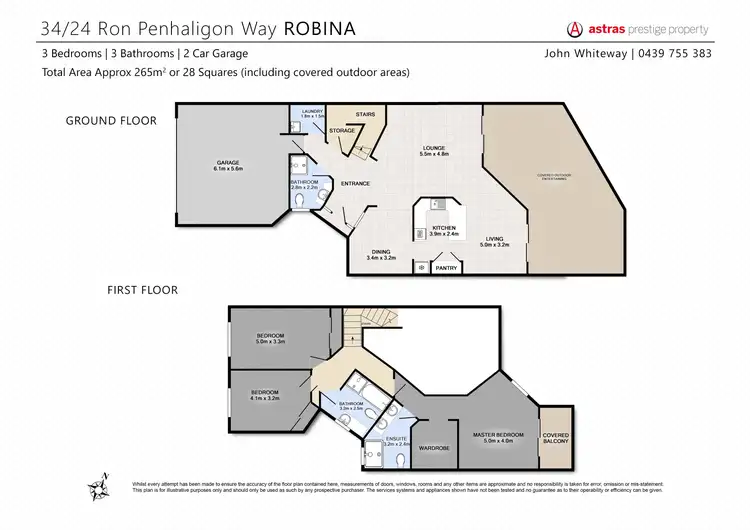 Floorplan of Homely house listing, 34/24 Ron Penhaligon Way, Robina QLD 4226