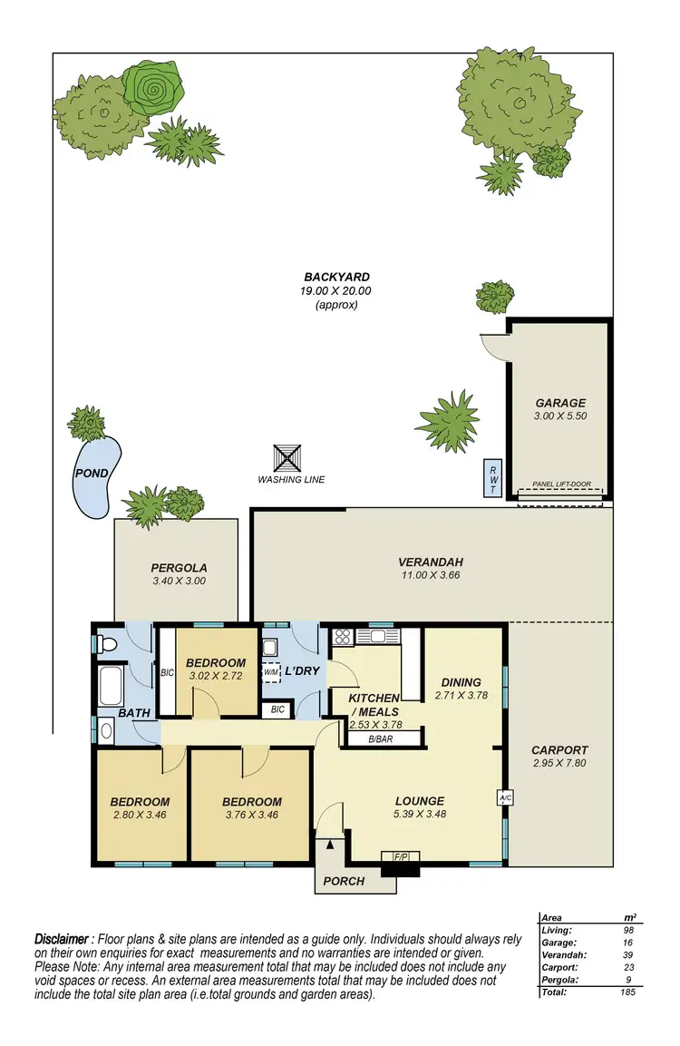 Floorplan of Homely house listing, 27 Ulinga Street, Glenelg North SA 5045