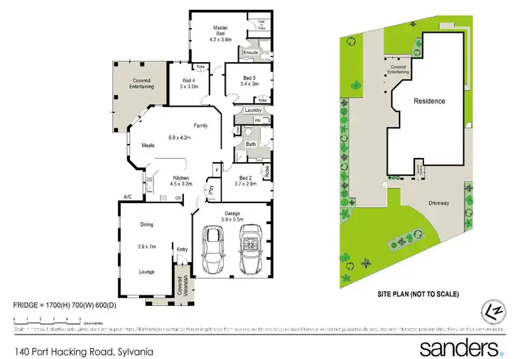 Floorplan of Homely house listing, 140 Port Hacking Road, Sylvania NSW 2224