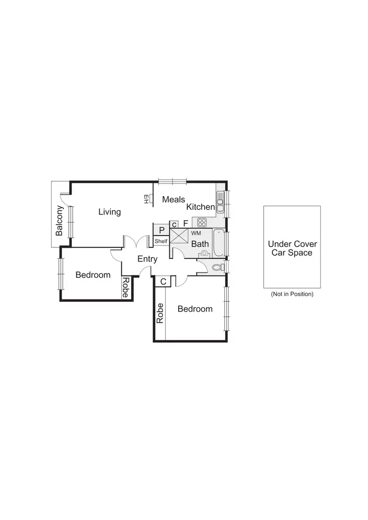 Floorplan of Homely apartment listing, 7/95 Addison Street, Elwood VIC 3184