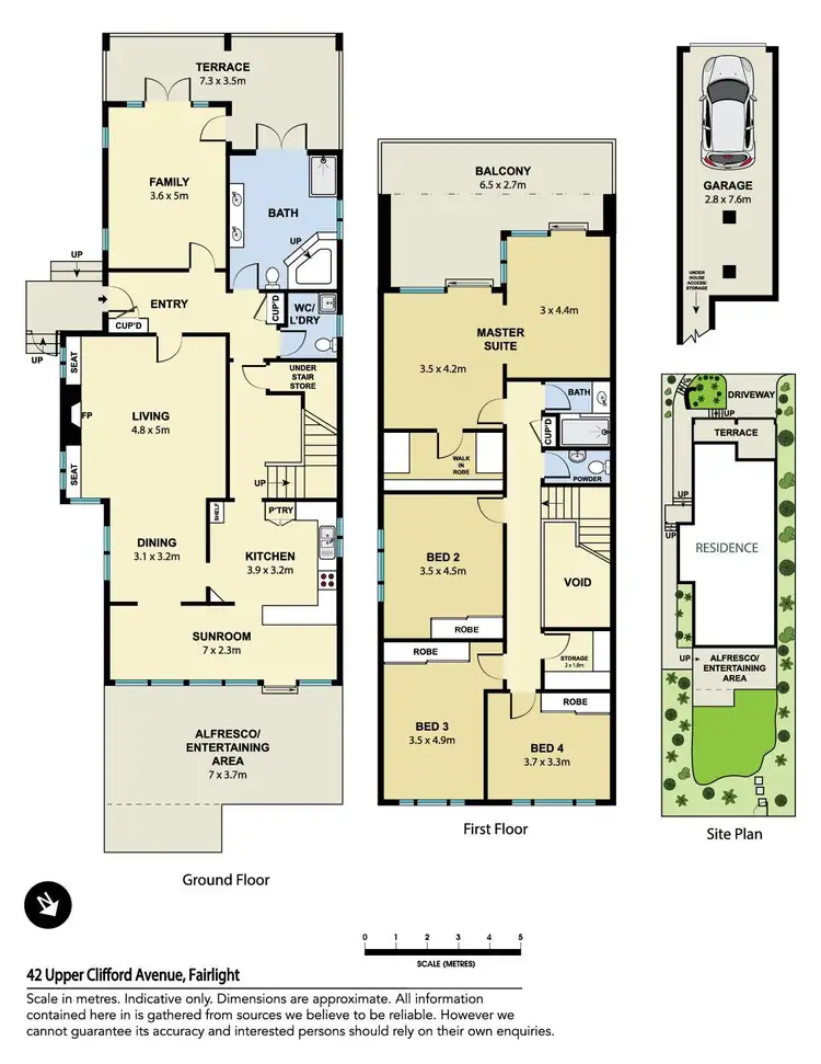 Floorplan of Homely house listing, 42 Upper Clifford Avenue, Fairlight NSW 2094