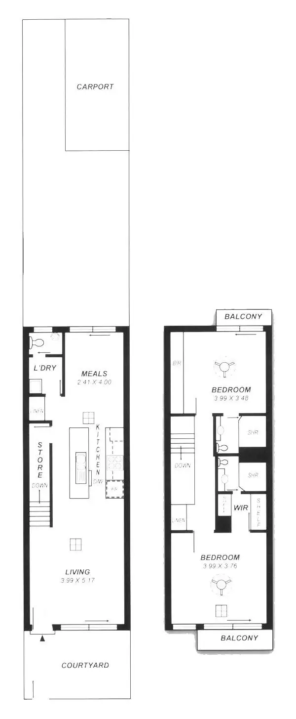 Floorplan of Homely unit listing, 3/70 Sheldon Street, Norwood SA 5067