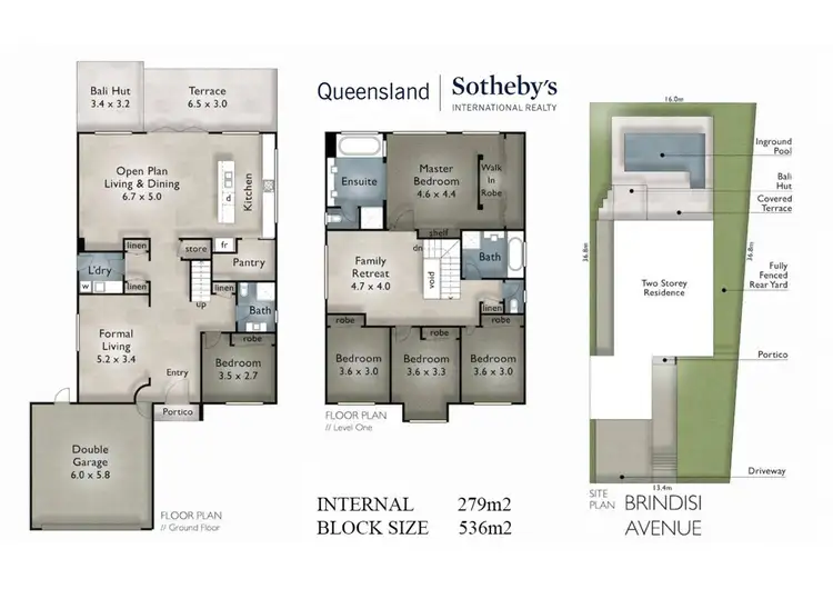 Floorplan of Homely house listing, 20 Brindisi Avenue, Isle Of Capri QLD 4217