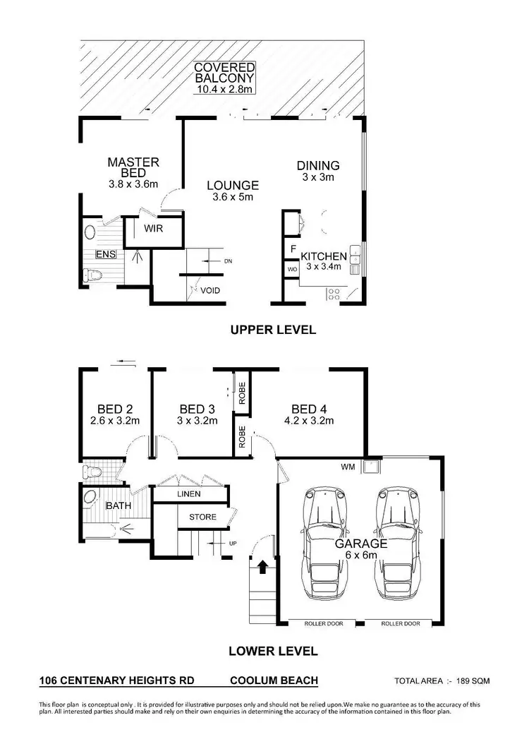 Floorplan of Homely house listing, 106 Centenary Heights Road, Coolum Beach QLD 4573