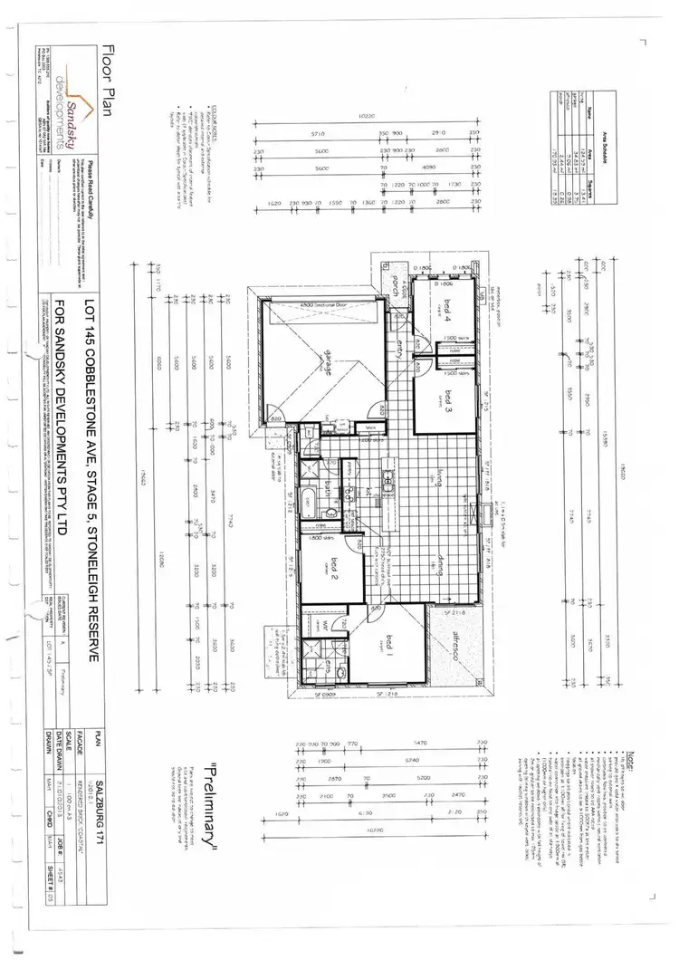 Floorplan of Homely house listing, 40 Cobblestone Avenue, Logan Reserve QLD 4133