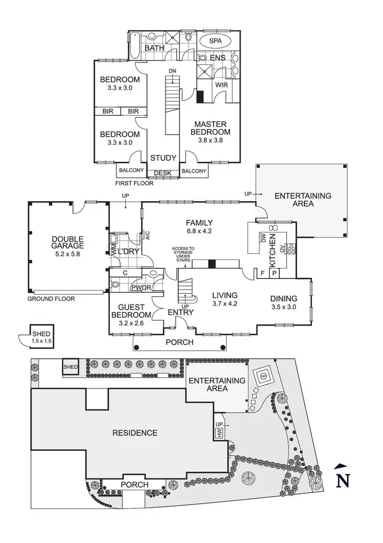 Floorplan of Homely house listing, 25 Matisse Drive, Templestowe VIC 3106