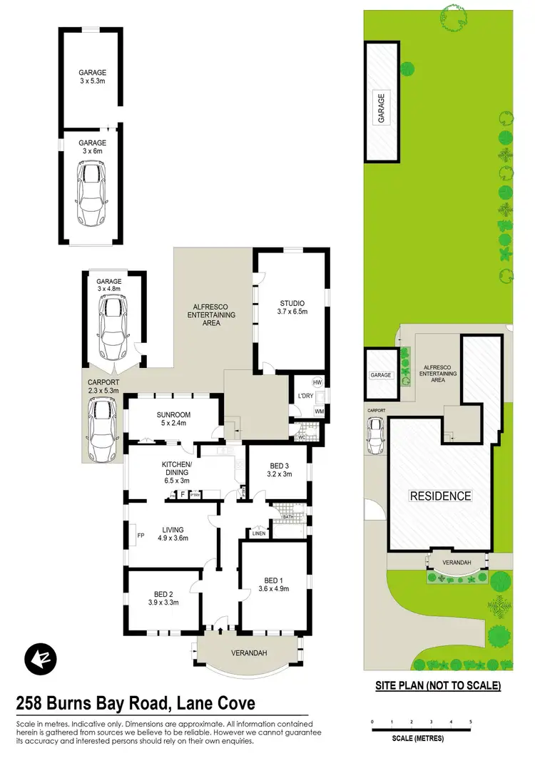 Floorplan of Homely house listing, 258 Burns Bay Road, Lane Cove NSW 2066