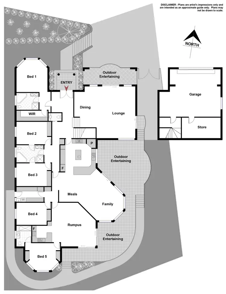 Floorplan of Homely house listing, 104 Paul Coe Crescent, Ngunnawal ACT 2913