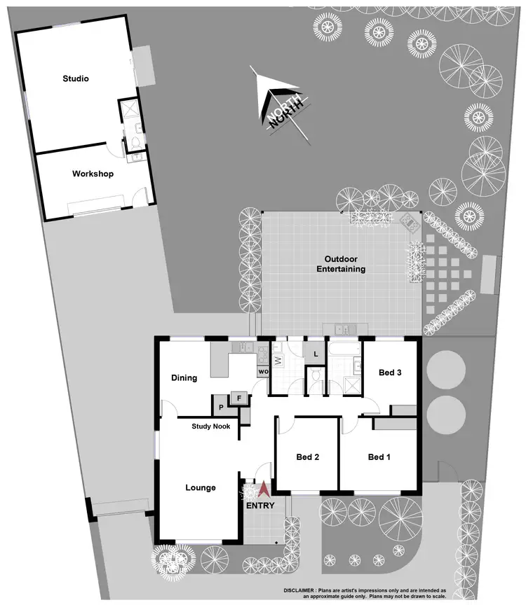 Floorplan of Homely house listing, 19 Clermont Street, Fisher ACT 2611