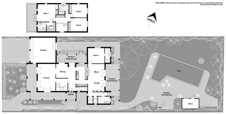 Floorplan of Homely house listing, 37 Jansz Crescent, Griffith ACT 2603