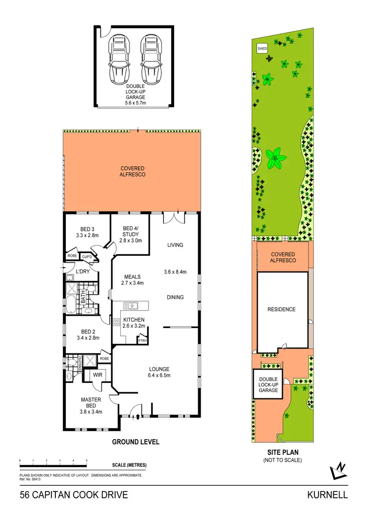 Floorplan of Homely house listing, 56 Captain Cook Drive, Kurnell NSW 2231