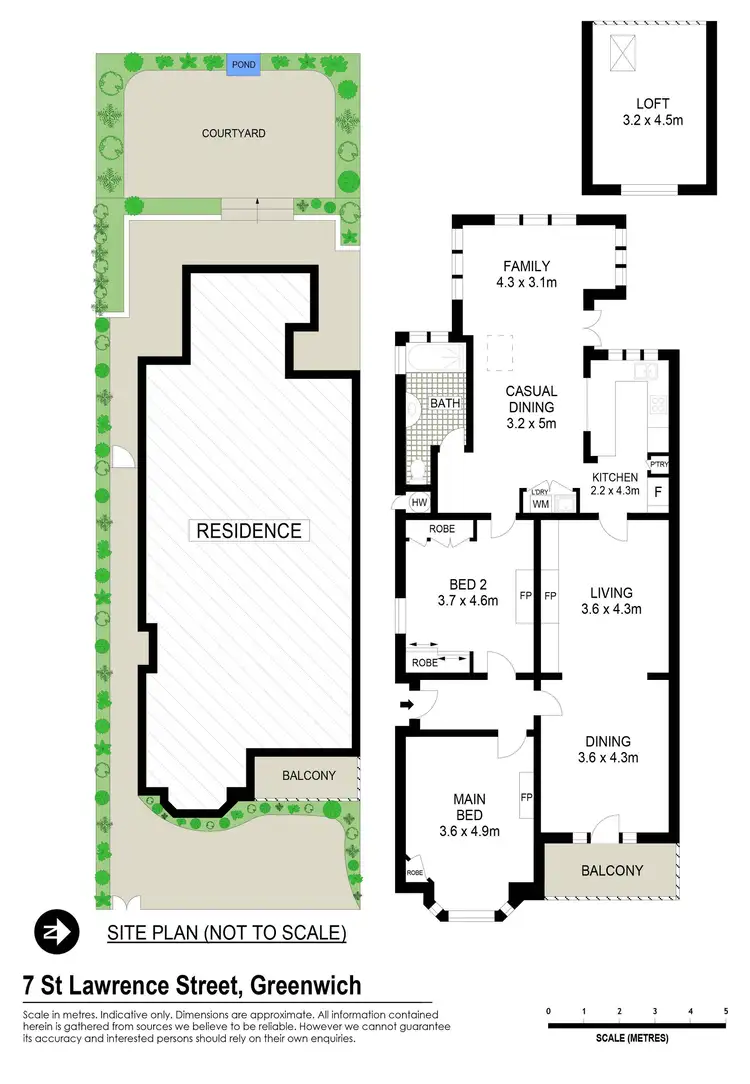 Floorplan of Homely house listing, 7 St Lawrence Street, Greenwich NSW 2065