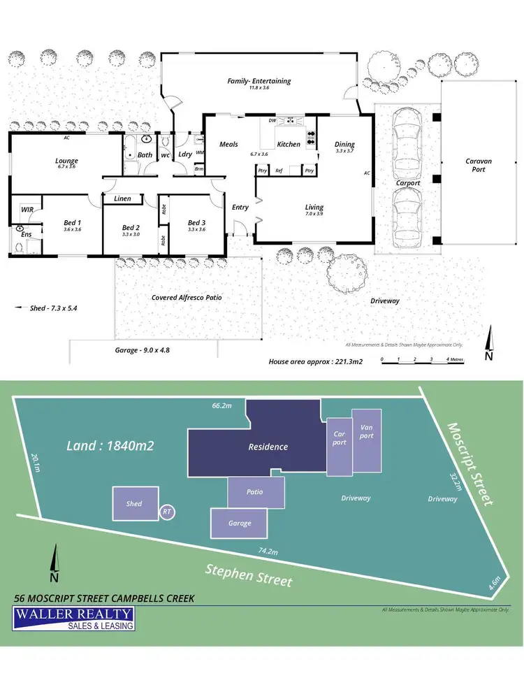 Floorplan of Homely house listing, 56 Moscript Street, Campbells Creek VIC 3451
