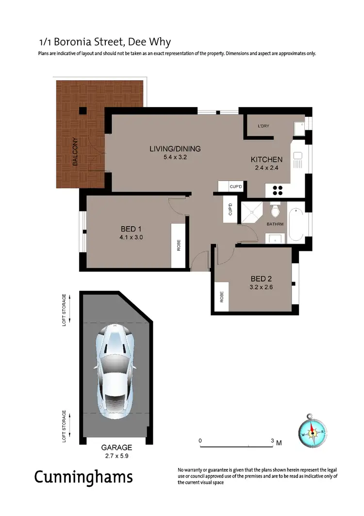 Floorplan of Homely apartment listing, 1/1 Boronia Street, Dee Why NSW 2099