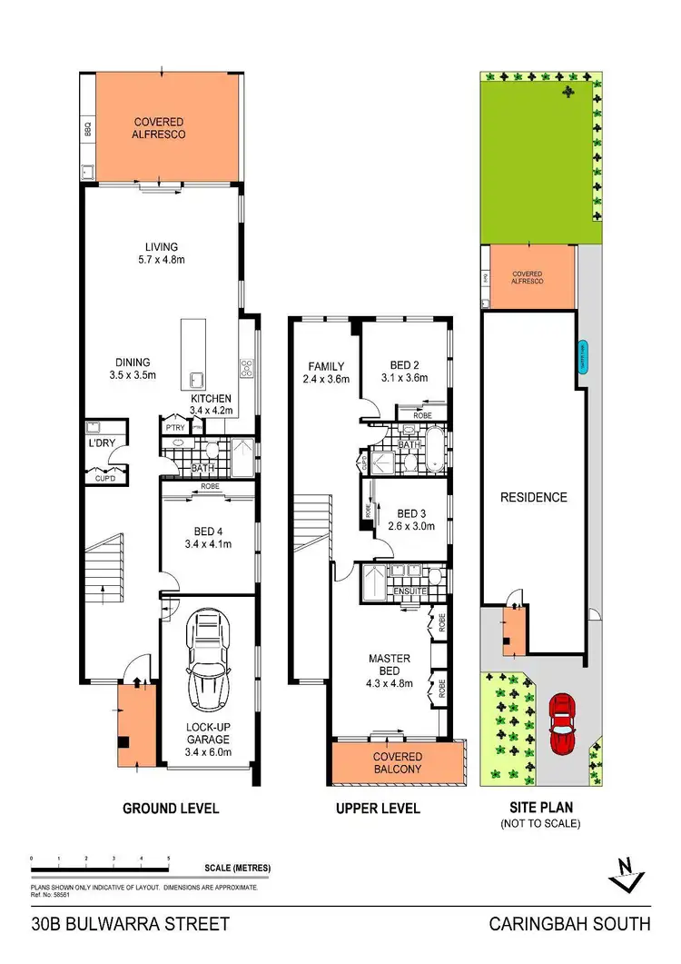 Floorplan of Homely semi-detached listing, 30b Bulwarra Street, Caringbah South NSW 2229