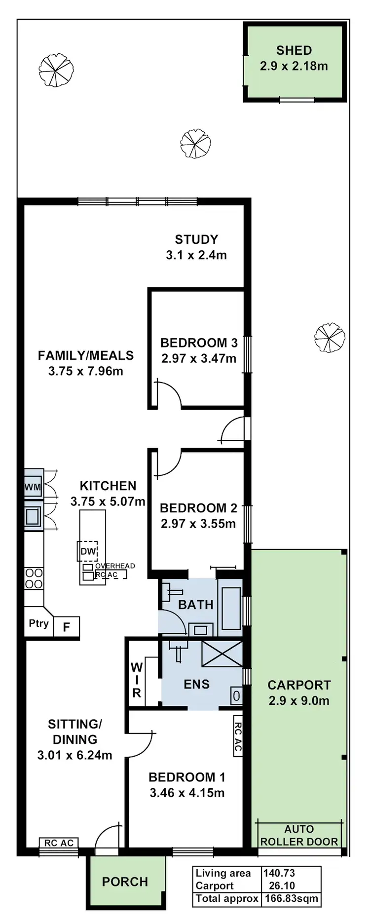 Floorplan of Homely house listing, 2a Young Street, Beulah Park SA 5067