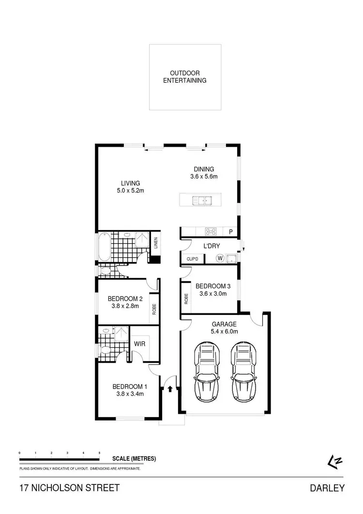 Floorplan of Homely house listing, 17 Nicholson Street, Darley VIC 3340