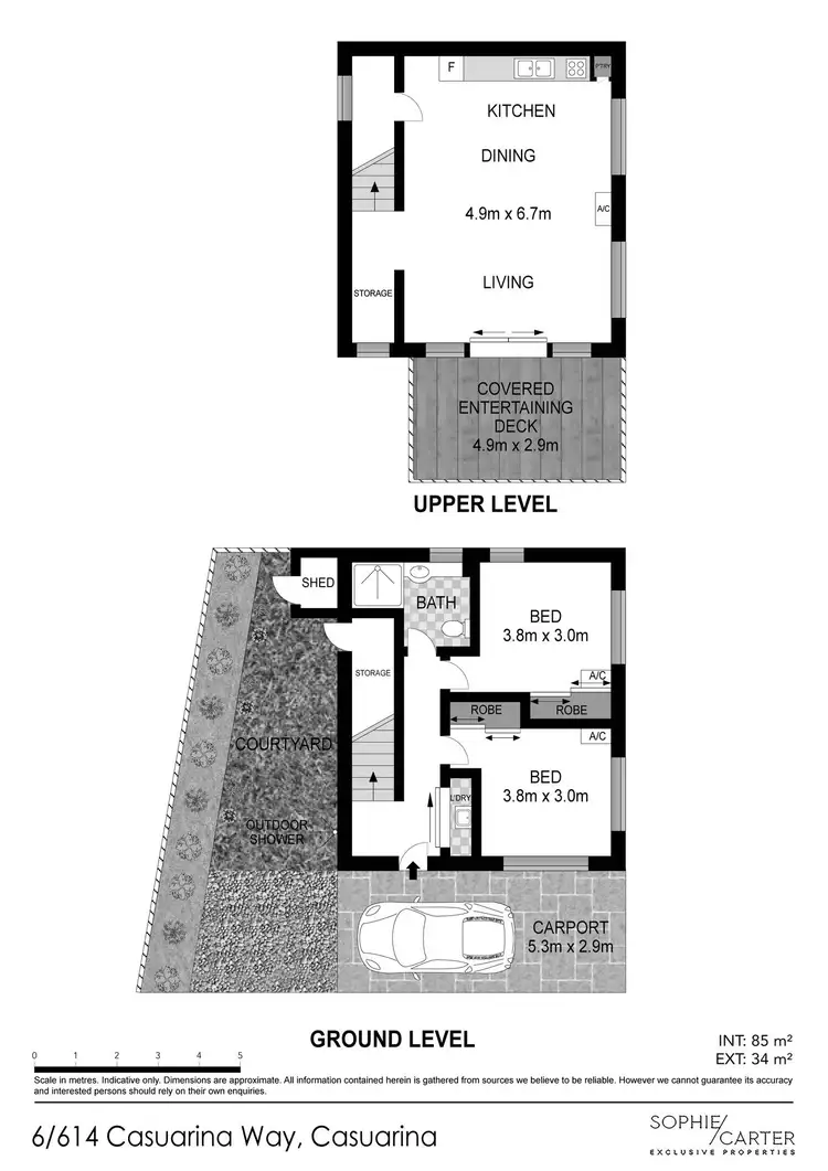 Floorplan of Homely unit listing, 6/614-618 Casuarina Way, Casuarina NSW 2487
