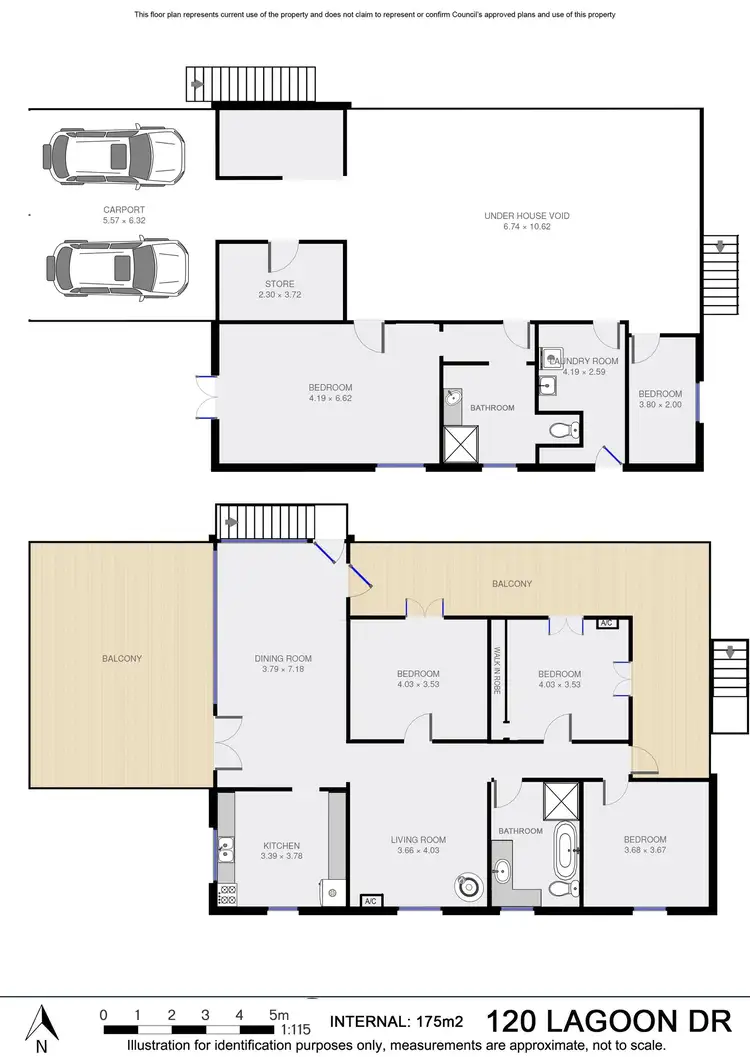 Floorplan of Homely house listing, 120 Lagoon Drive, Myocum NSW 2481
