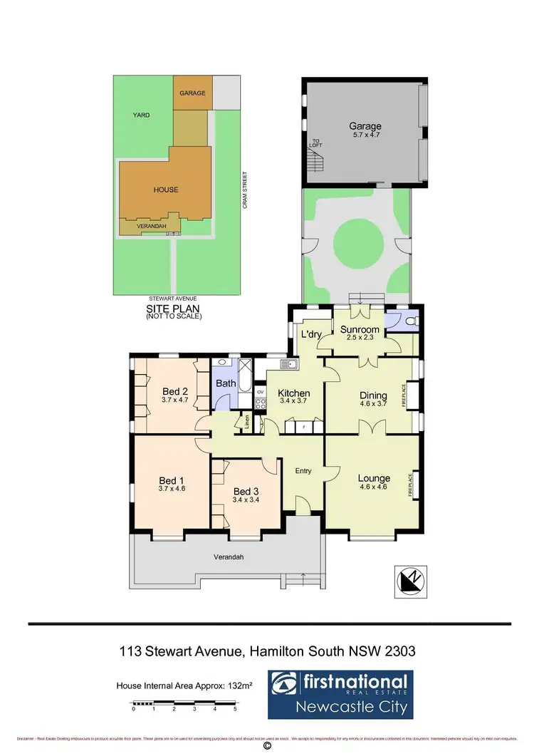 Floorplan of Homely house listing, 113 Stewart Avenue, Hamilton South NSW 2303