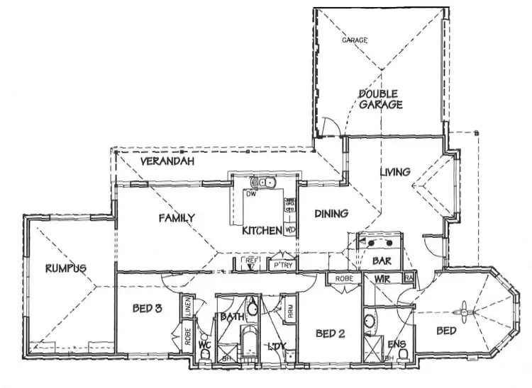 Floorplan of Homely house listing, 45 Kingfisher Drive, Moama NSW 2731