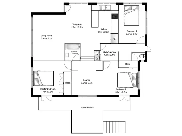 Floorplan of Homely house listing, 26 Hutton Road, Aspley QLD 4034