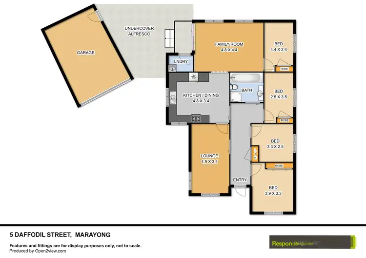 Floorplan of Homely house listing, 5 Daffodil Street, Marayong NSW 2148