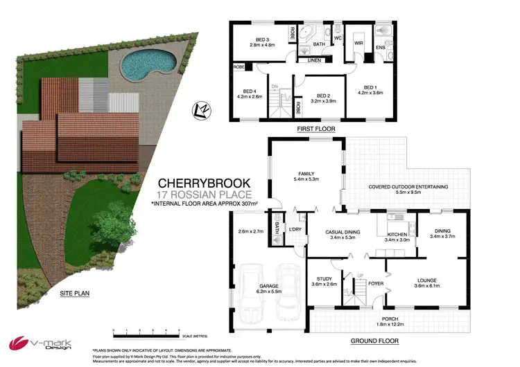 Floorplan of Homely house listing, 17 Rossian Place, Cherrybrook NSW 2126