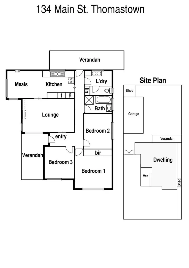Floorplan of Homely house listing, 134 Main Street, Thomastown VIC 3074
