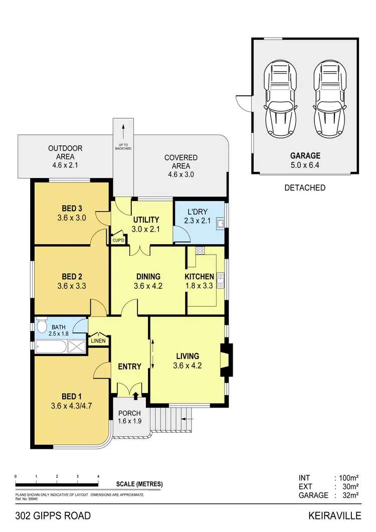 Floorplan of Homely house listing, 302 Gipps Road, Keiraville NSW 2500