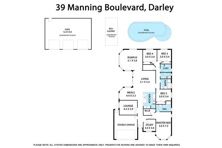 Floorplan of Homely house listing, 39 Manning Boulevard, Bacchus Marsh VIC 3340