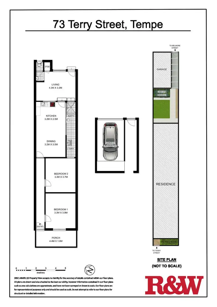 Floorplan of Homely terrace listing, 73 Terry Street, Tempe NSW 2044