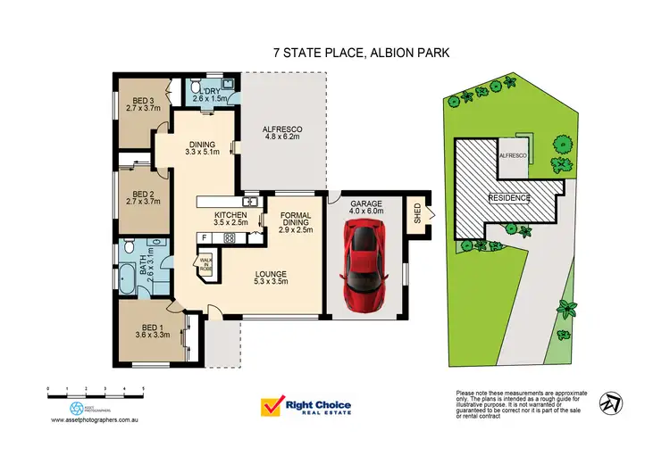Floorplan of Homely house listing, 7 State Place, Albion Park NSW 2527