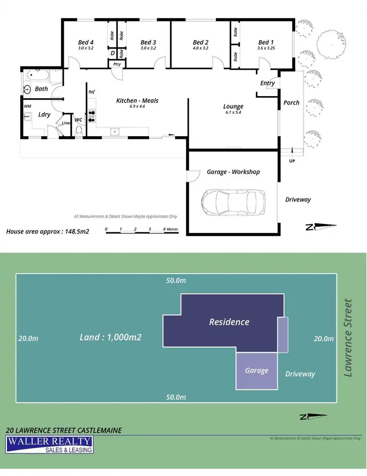 Floorplan of Homely house listing, 20 Lawrence Street, Castlemaine VIC 3450