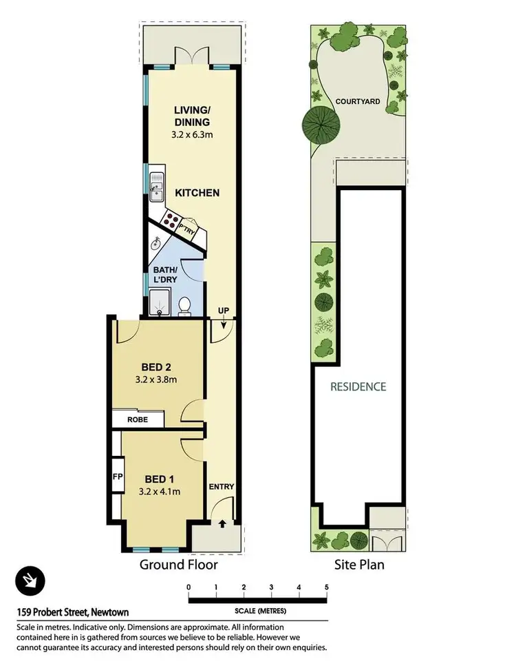 Floorplan of Homely house listing, 159 Probert Street, Newtown NSW 2042
