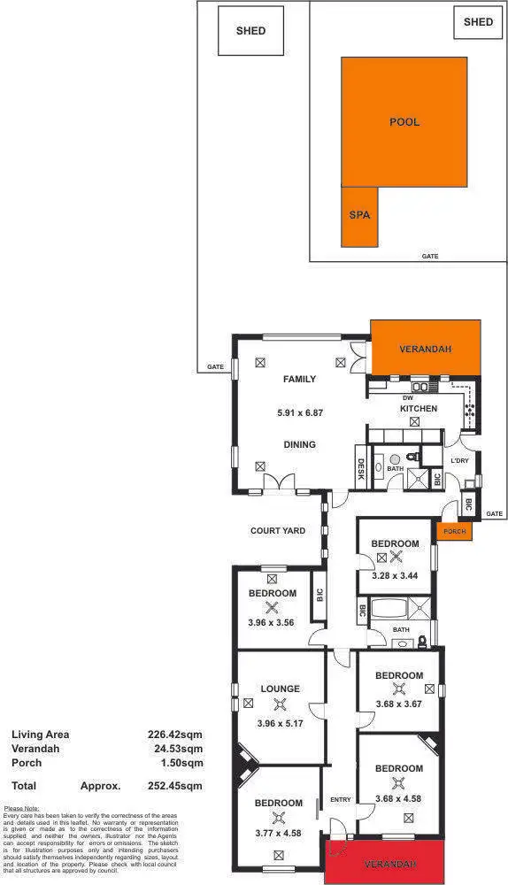 Floorplan of Homely house listing, 106 Swaine Avenue, Toorak Gardens SA 5065