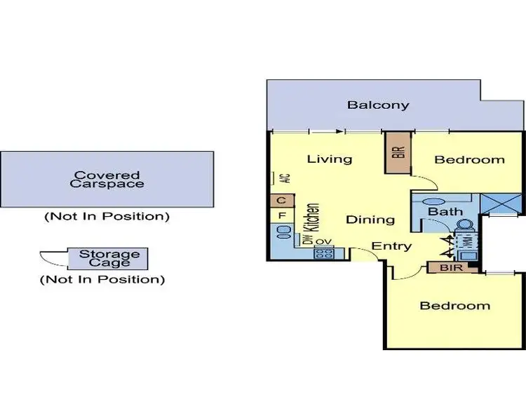 Floorplan of Homely apartment listing, 306/33 Seymour Street, Preston VIC 3072