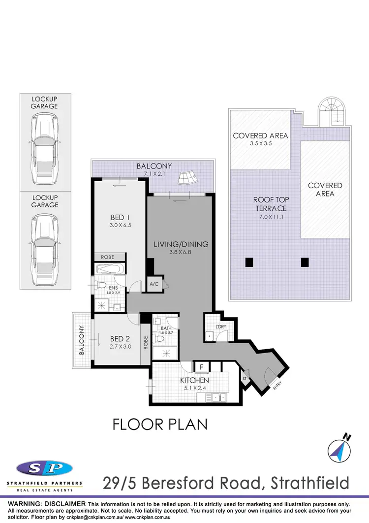 Floorplan of Homely apartment listing, 29/5-7 Beresford Road, Strathfield NSW 2135