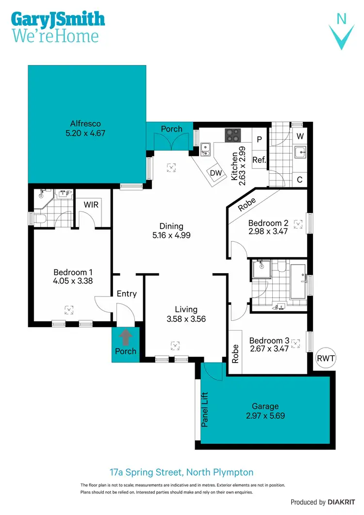 Floorplan of Homely house listing, 17A Spring Street, North Plympton SA 5037