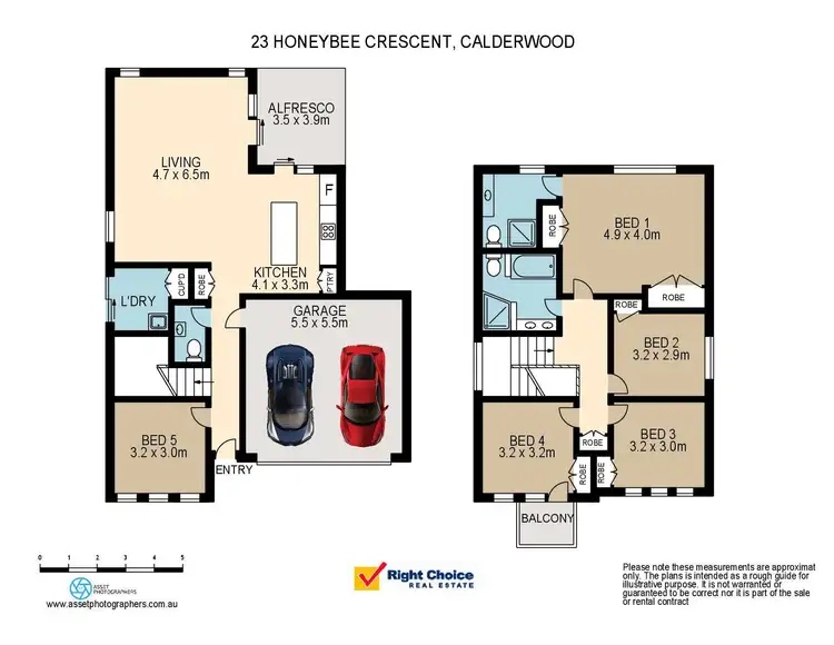 Floorplan of Homely house listing, 23 Honeybee Crescent, Calderwood NSW 2527