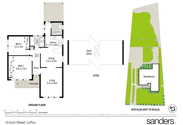 Floorplan of Homely house listing, 10 Kurri Street, Loftus NSW 2232