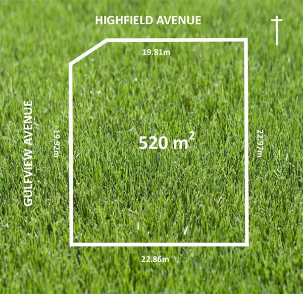 Floorplan of Homely land listing, 50 Highfield Avenue, St Georges SA 5064