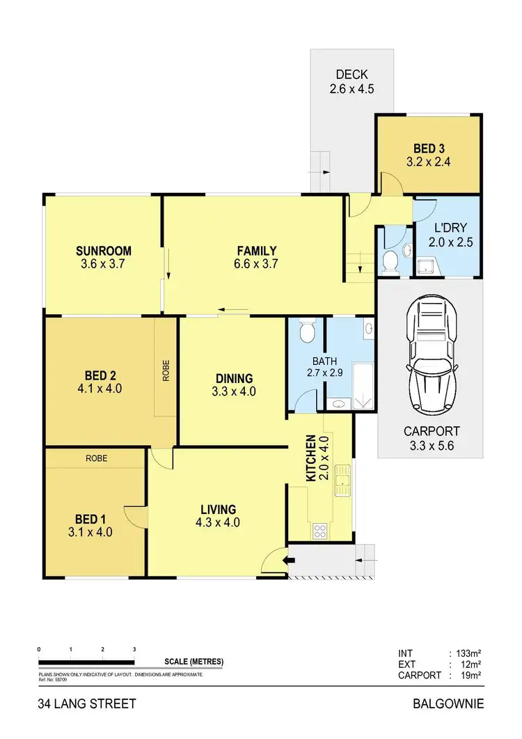 Floorplan of Homely house listing, 34 Lang Street, Balgownie NSW 2519