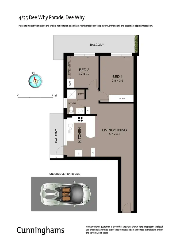 Floorplan of Homely apartment listing, 4/35 Dee Why Parade, Dee Why NSW 2099