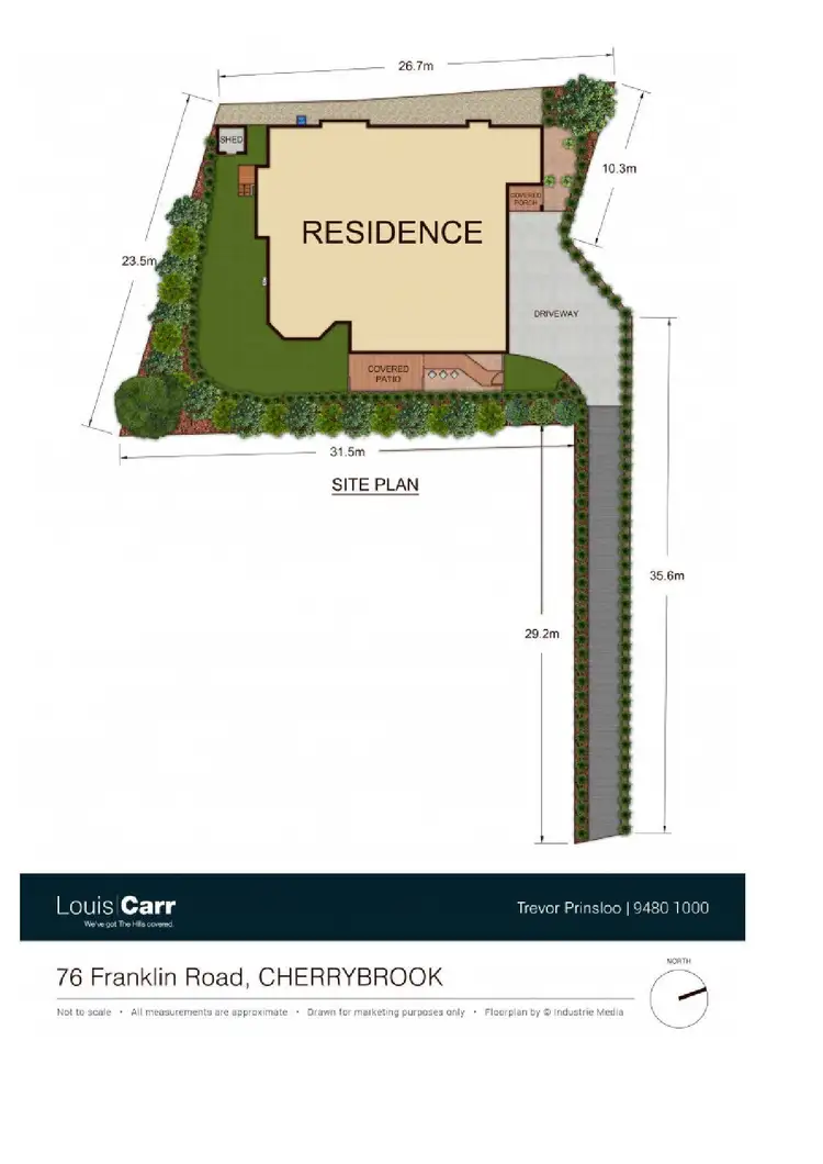 Floorplan of Homely house listing, 76 Franklin Road, Cherrybrook NSW 2126