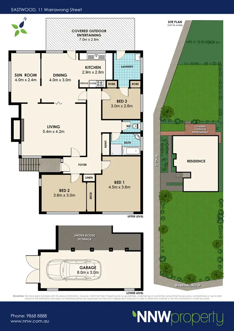 Floorplan of Homely house listing, 11 Warrawong Street, Eastwood NSW 2122
