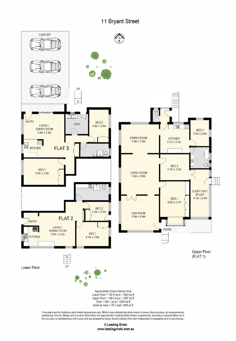 Floorplan of Homely house listing, 11 Bryant Street, Ashgrove QLD 4060