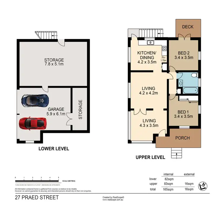 Floorplan of Homely house listing, 27 Praed Street, Red Hill QLD 4059